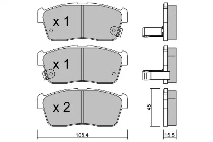 Запчасти для ТО AISIN для NISSAN PIXO (UA0) 1.0